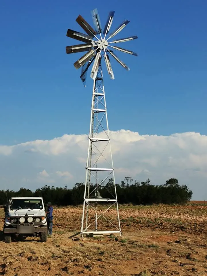 New windmill installation