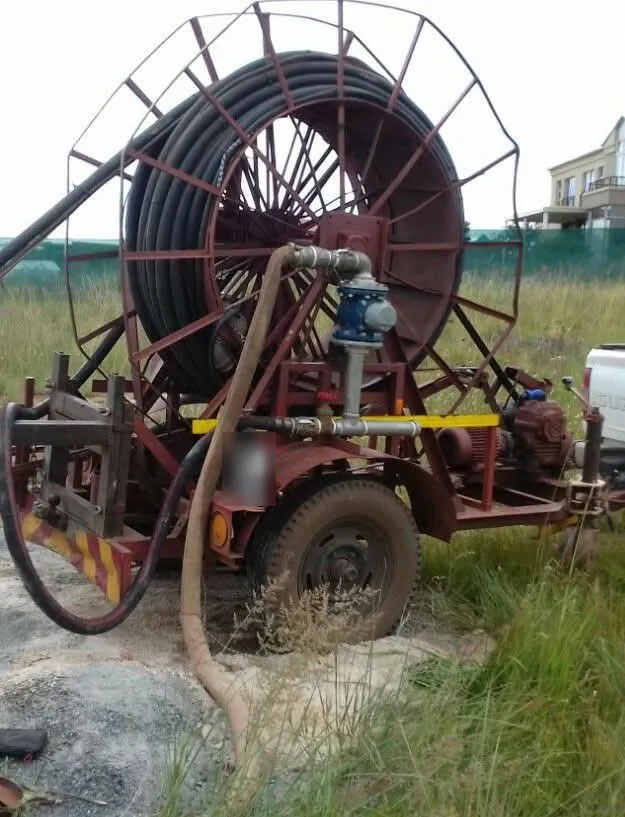 Borehole yield testing